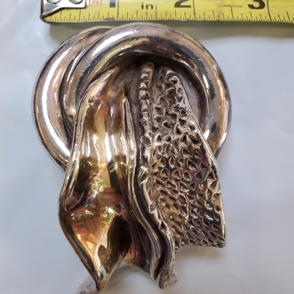 Vintage sterling silver pin-signed - Picture 2 of 10